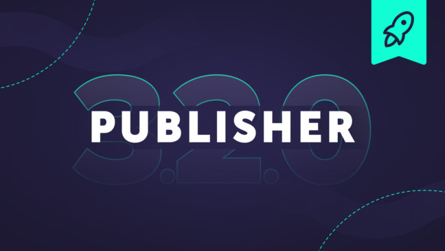 Publisher 3.2.0