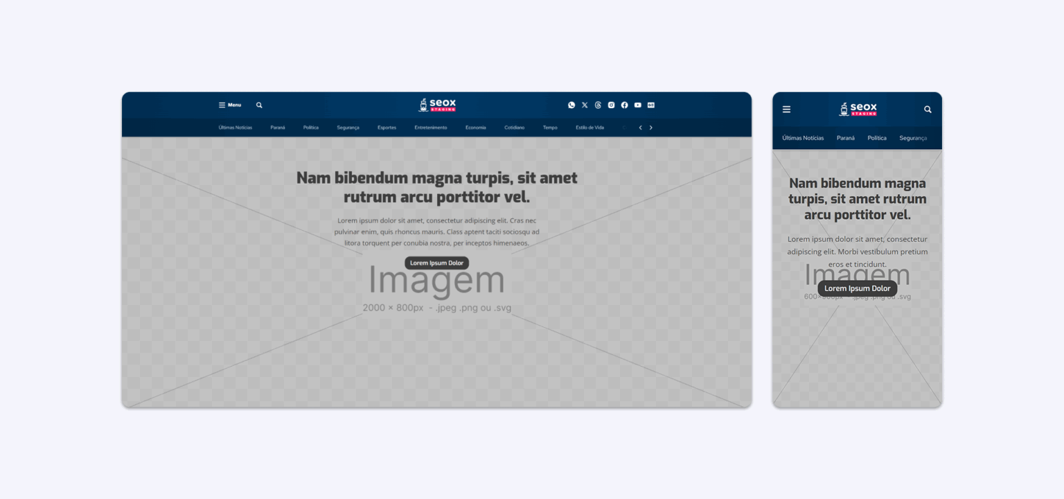 Banner Hero Centralizado Banner Hero Centralizado