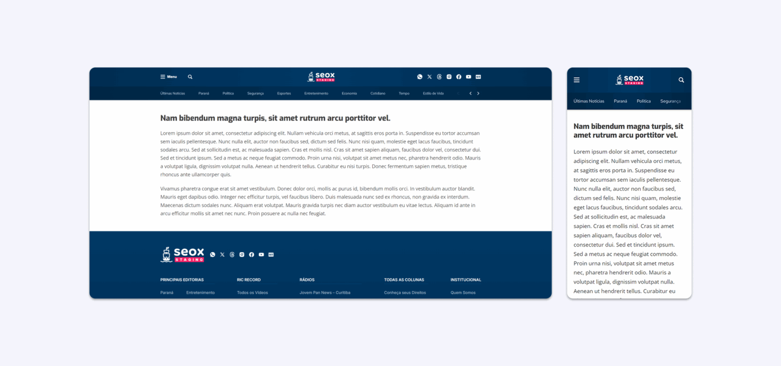 Seção 1 Coluna Seção 1 Coluna