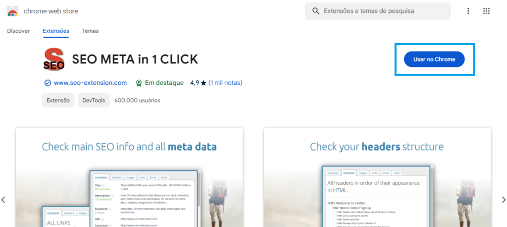 instalar SEO meta in 1 click