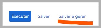 Salvando e gerando um novo relatório no google ad manager